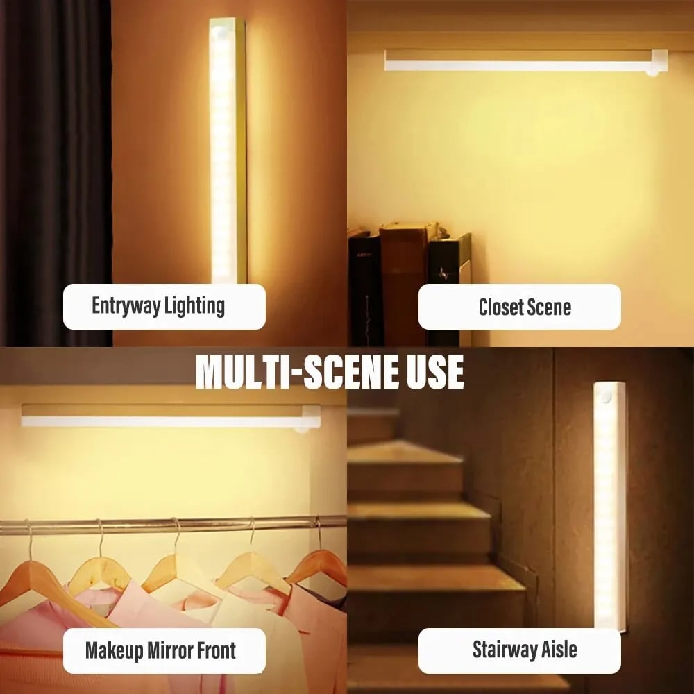 🏆Last Day 49% OFF🔥Punch-free Smart Sensor Magnetic Rechargeable LED Lights🔥