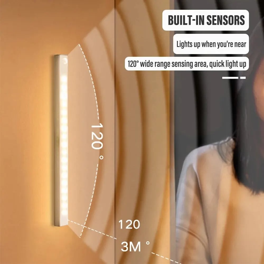 🏆Last Day 49% OFF🔥Punch-free Smart Sensor Magnetic Rechargeable LED Lights🔥
