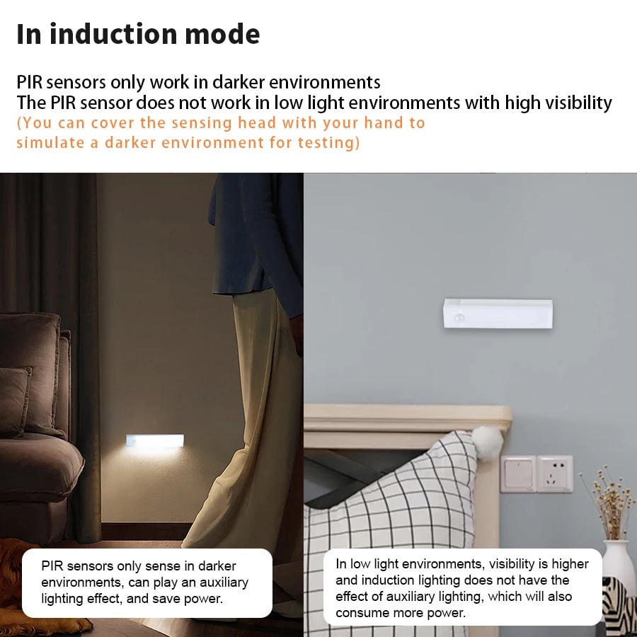 🏆Last Day 49% OFF🔥Punch-free Smart Sensor Magnetic Rechargeable LED Lights🔥