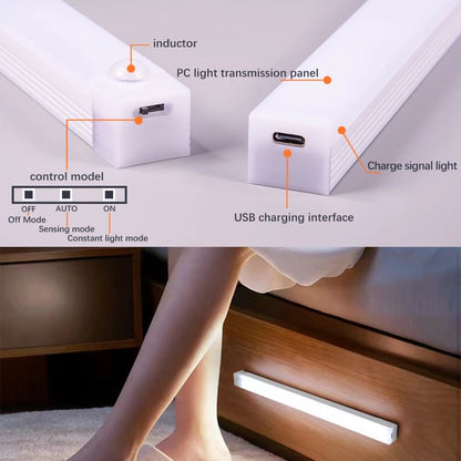 🏆Last Day 49% OFF🔥Punch-free Smart Sensor Magnetic Rechargeable LED Lights🔥